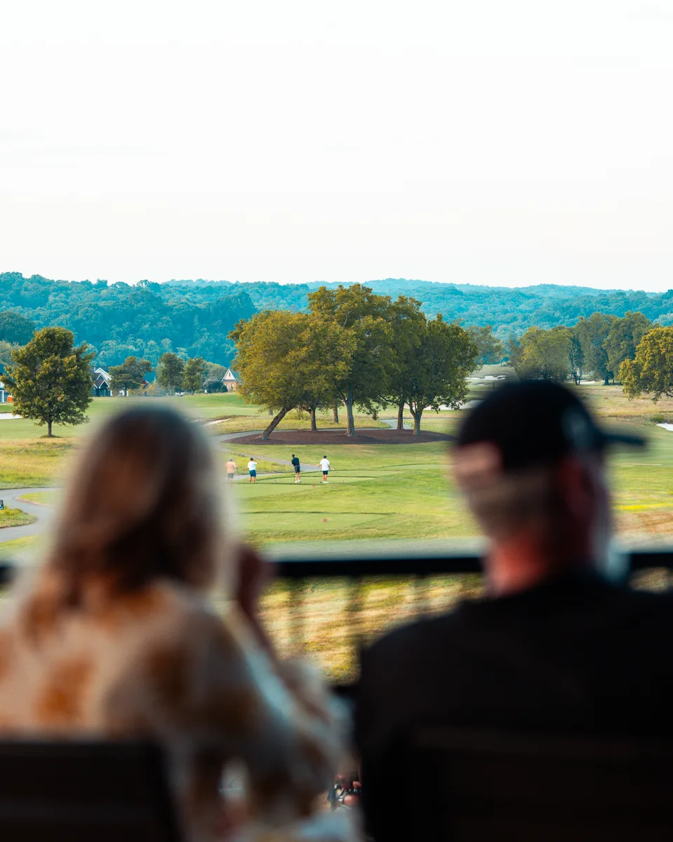 Residents at a Nashville Nights social event