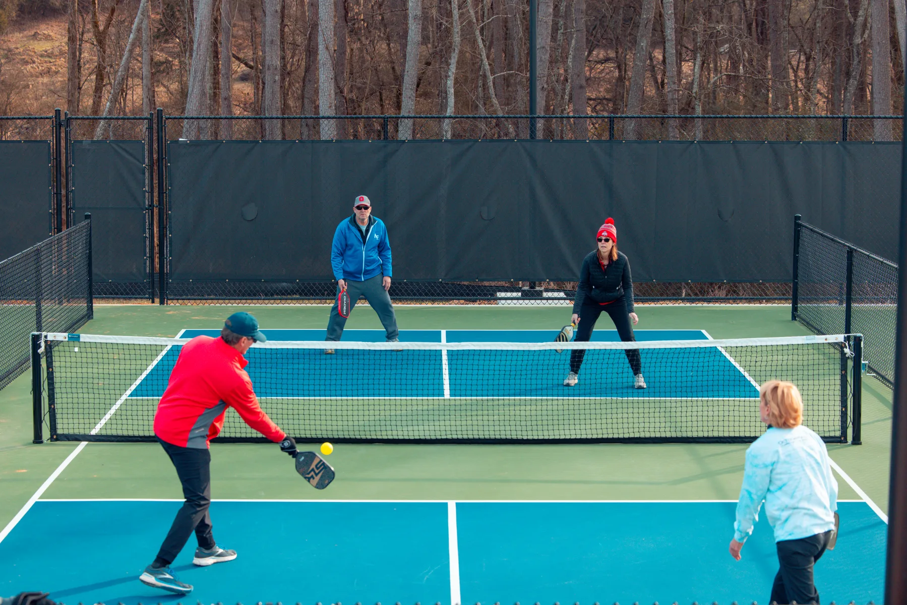 Pickleball and racquet sports courts